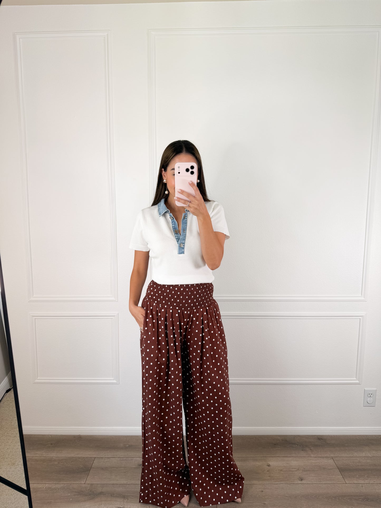 Espresso Dot Pants