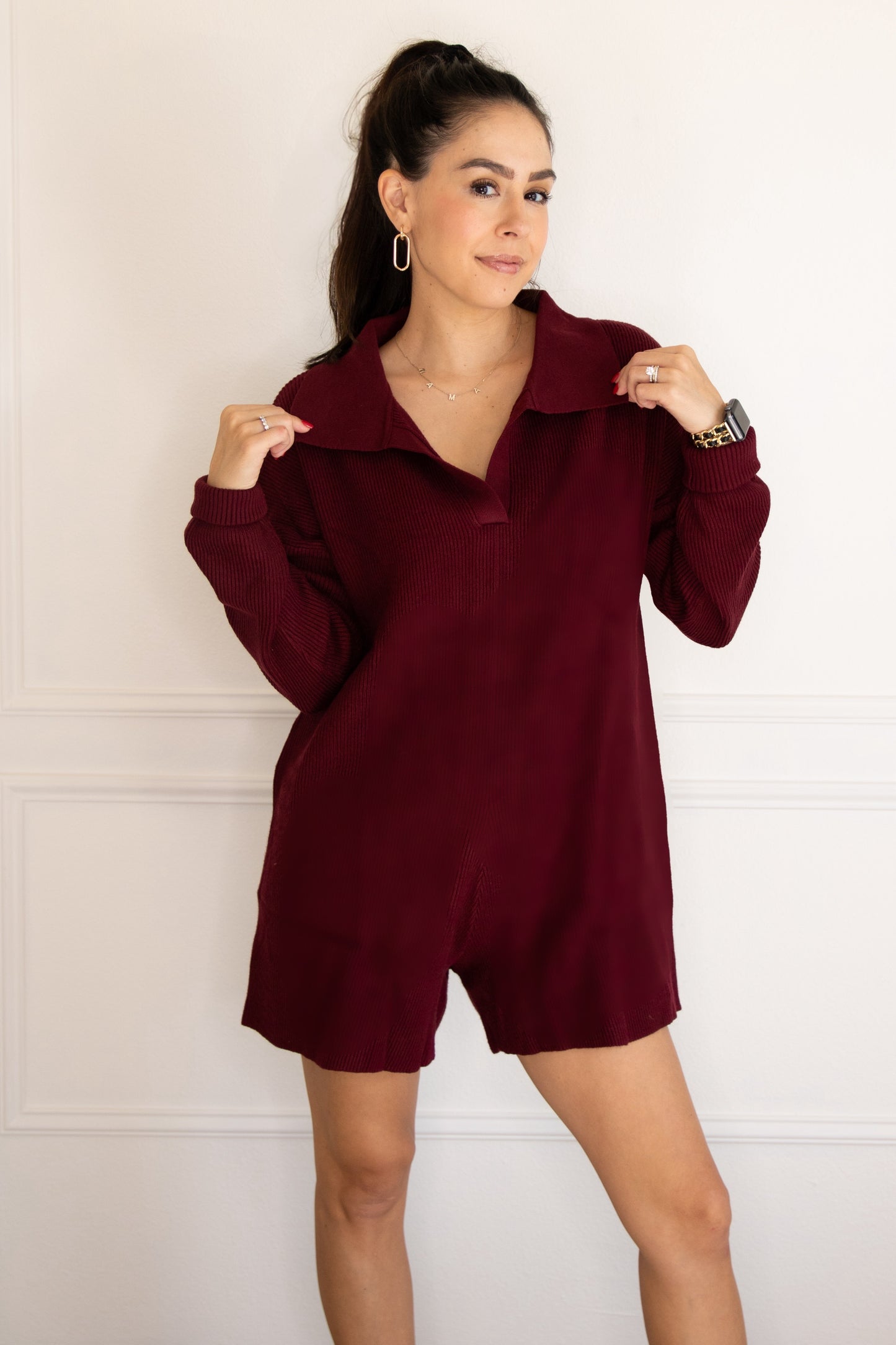 Wine Down Romper
