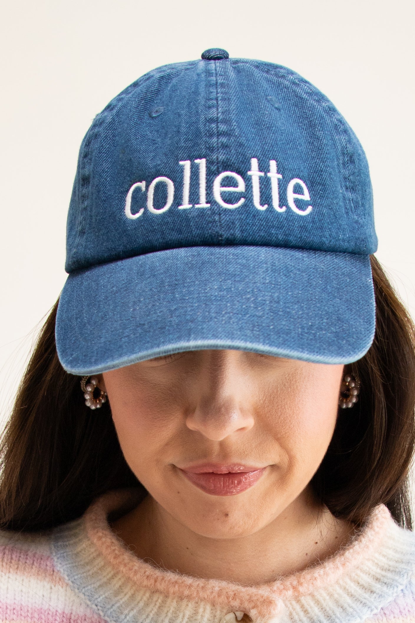 Dark Denim Hat