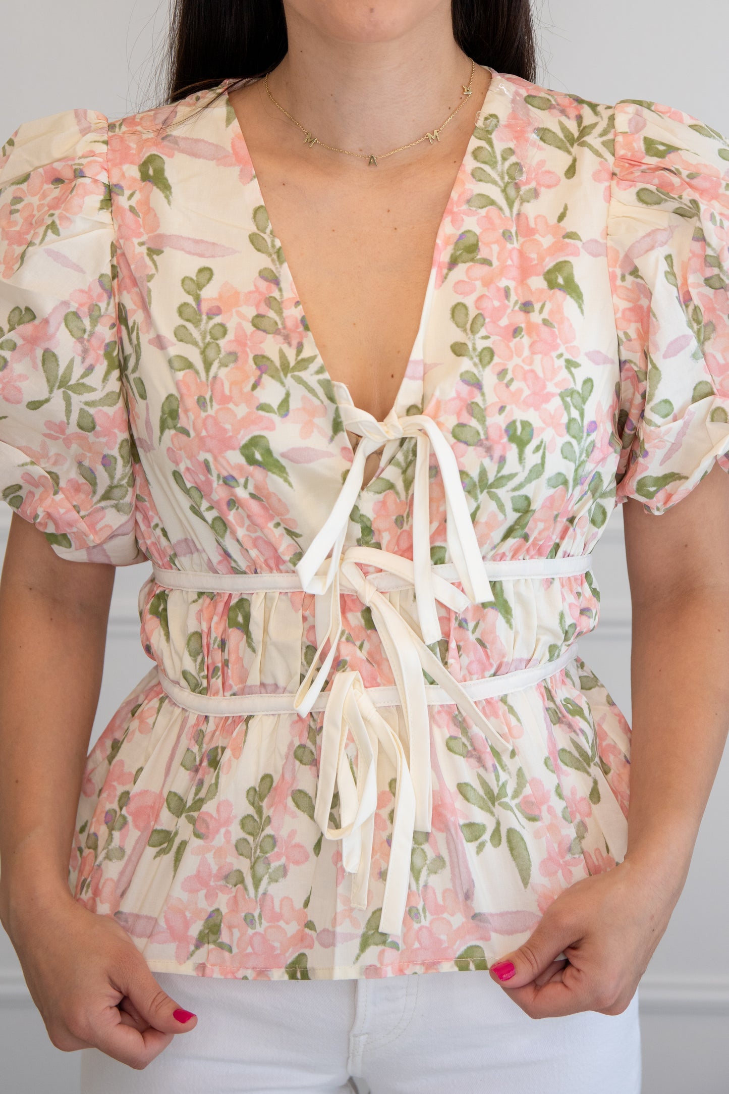 Iris Blossom Top