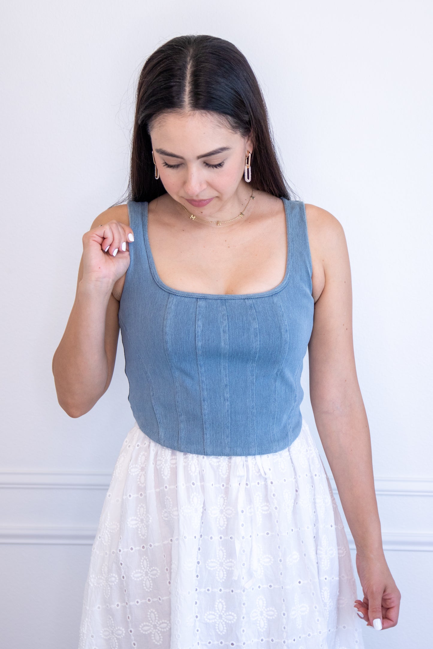 Denim Top