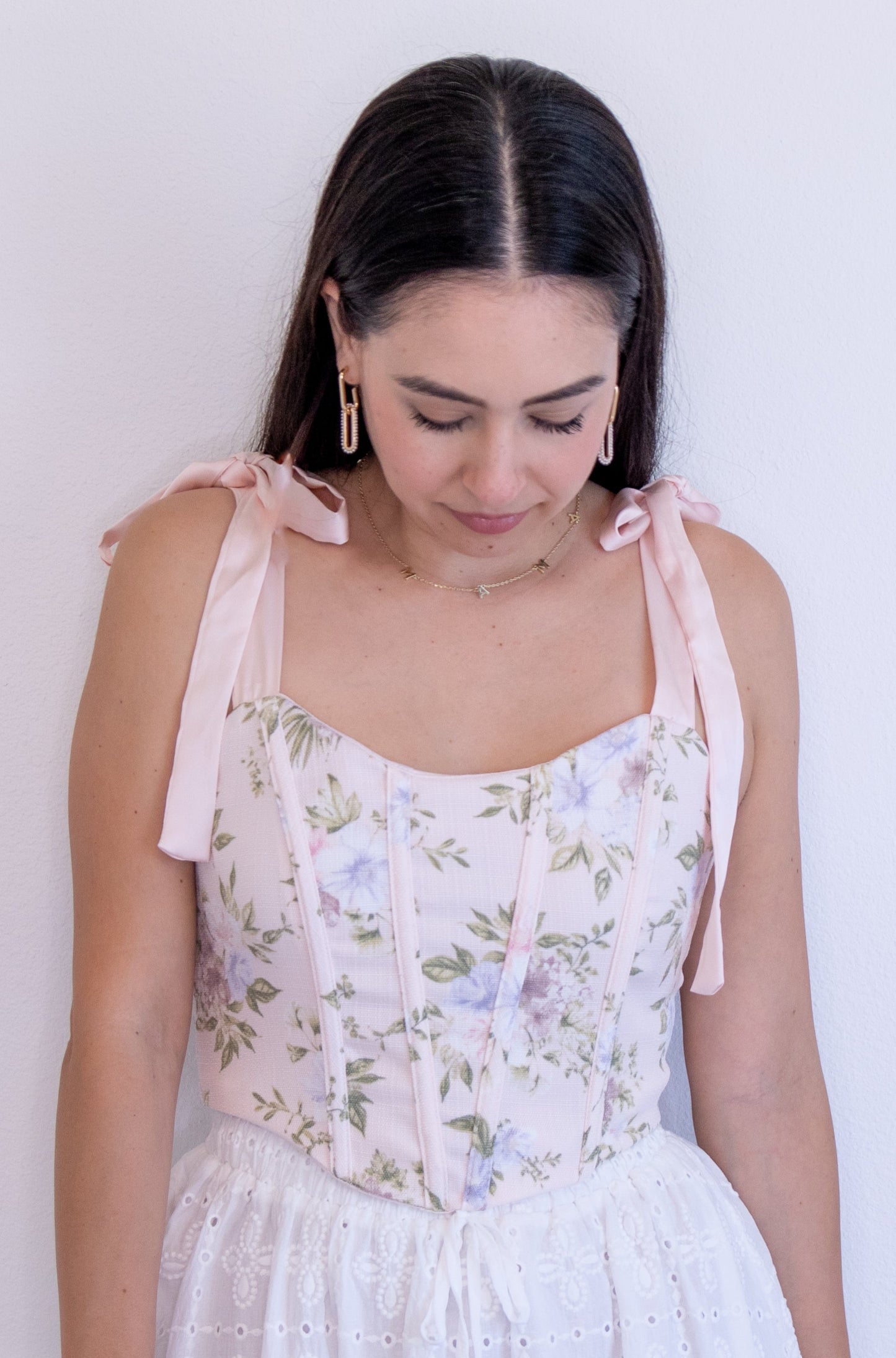 Corset Bouquet Top