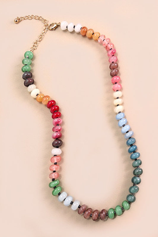 Color Cascade necklace