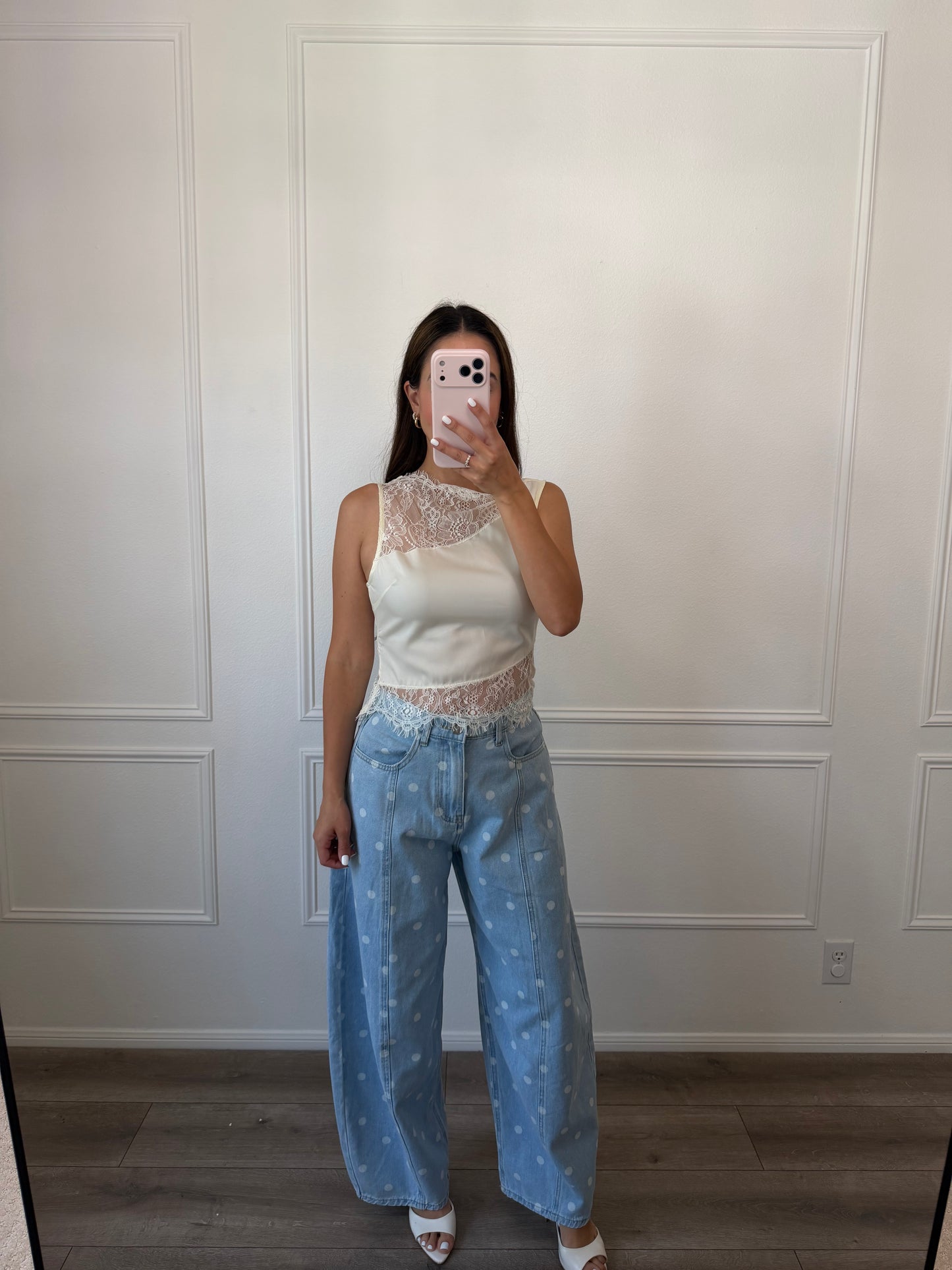 Candlelight Lace Top