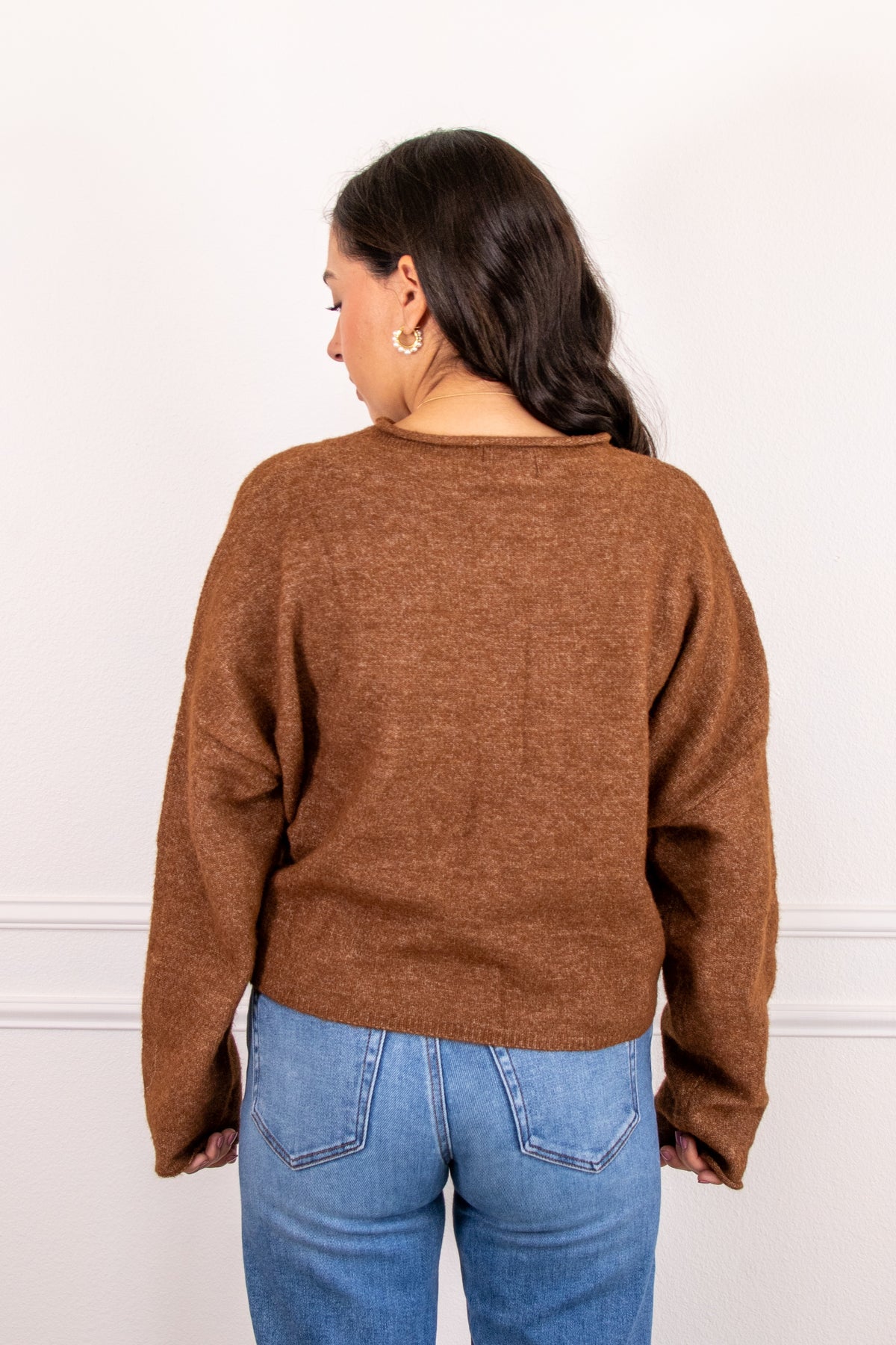Collette Cardigan- brown