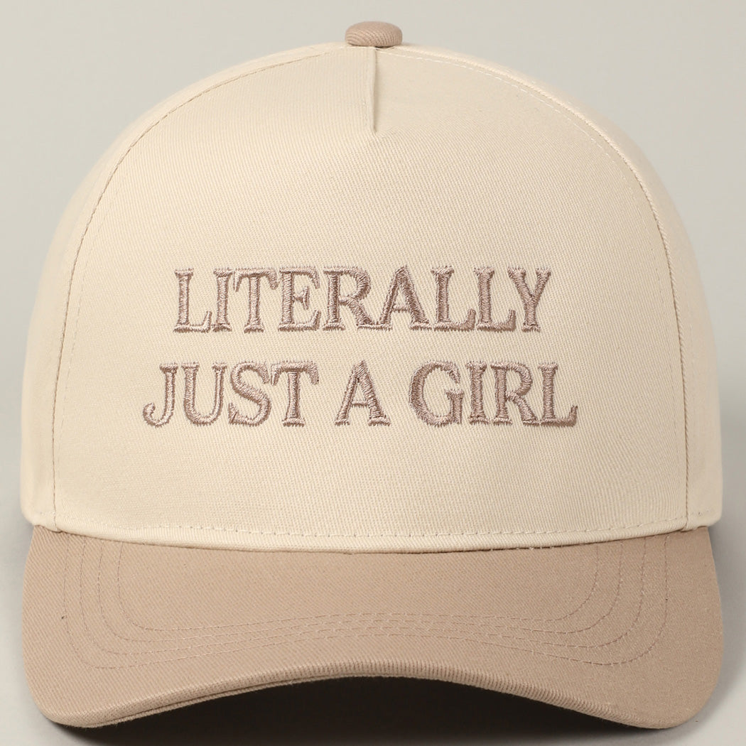 just a girl hat
