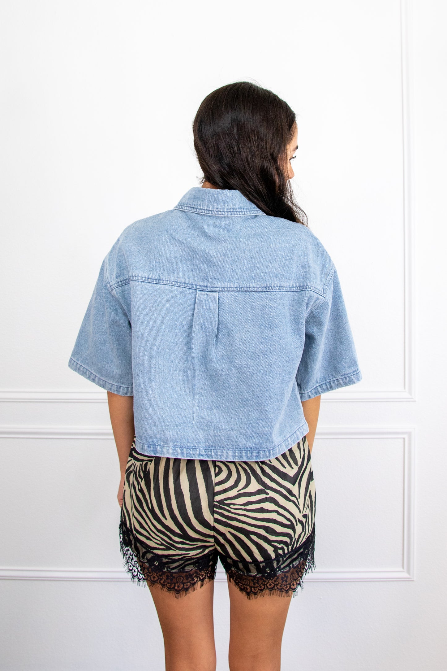 Darlin Denim Top