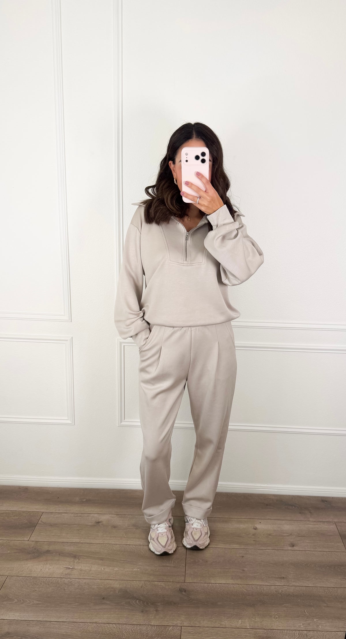 Cloud Set long sleeve - stone