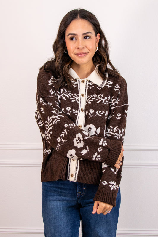 Autumn Daisy Sweater
