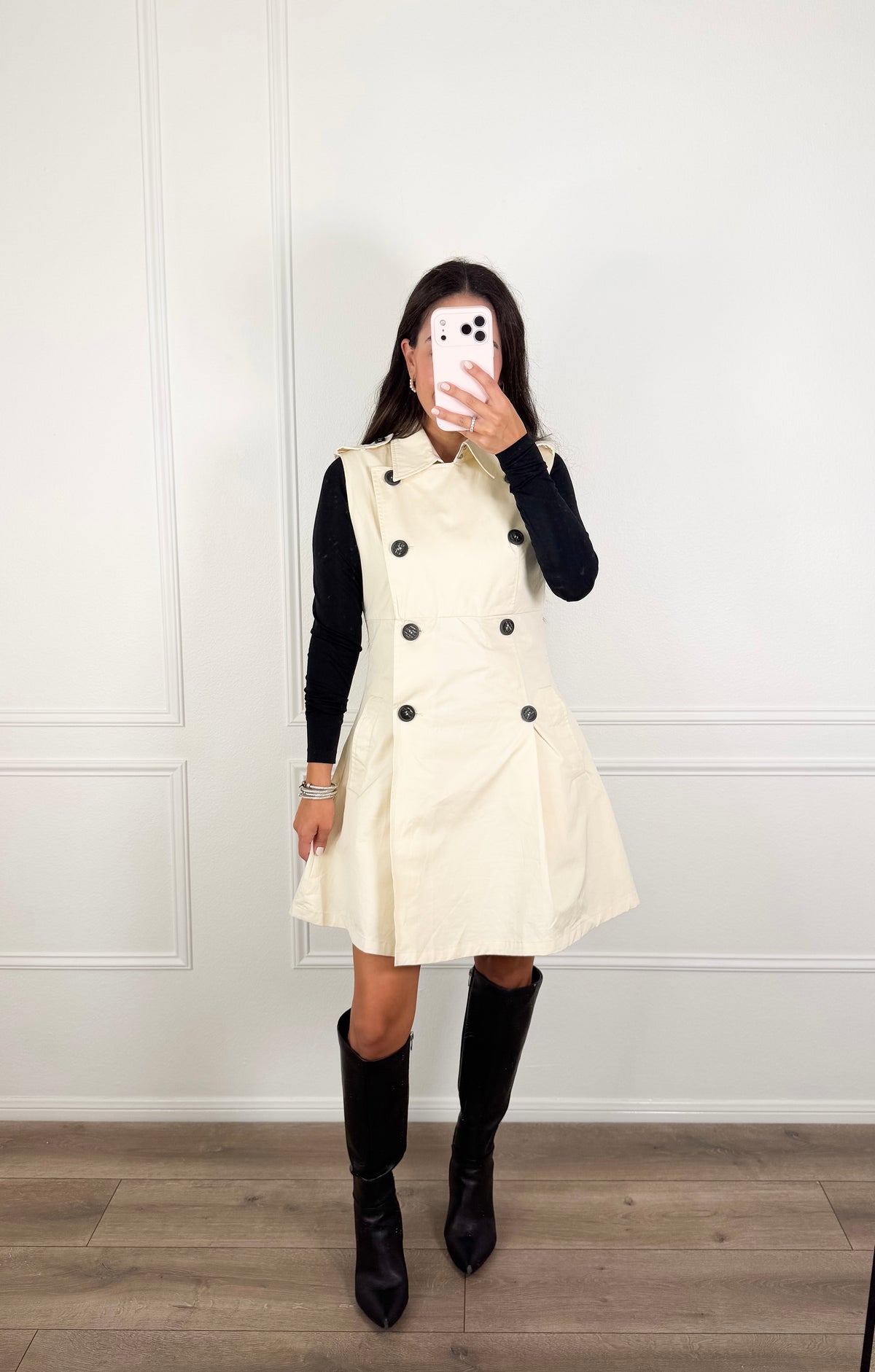 Transition Trench Dress
