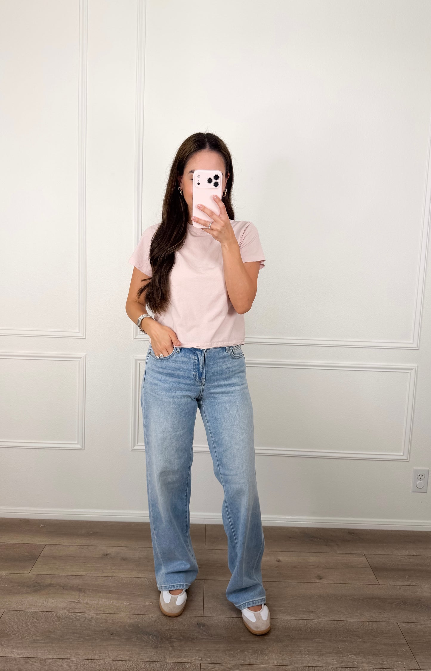 Collette Basic Pink Tee