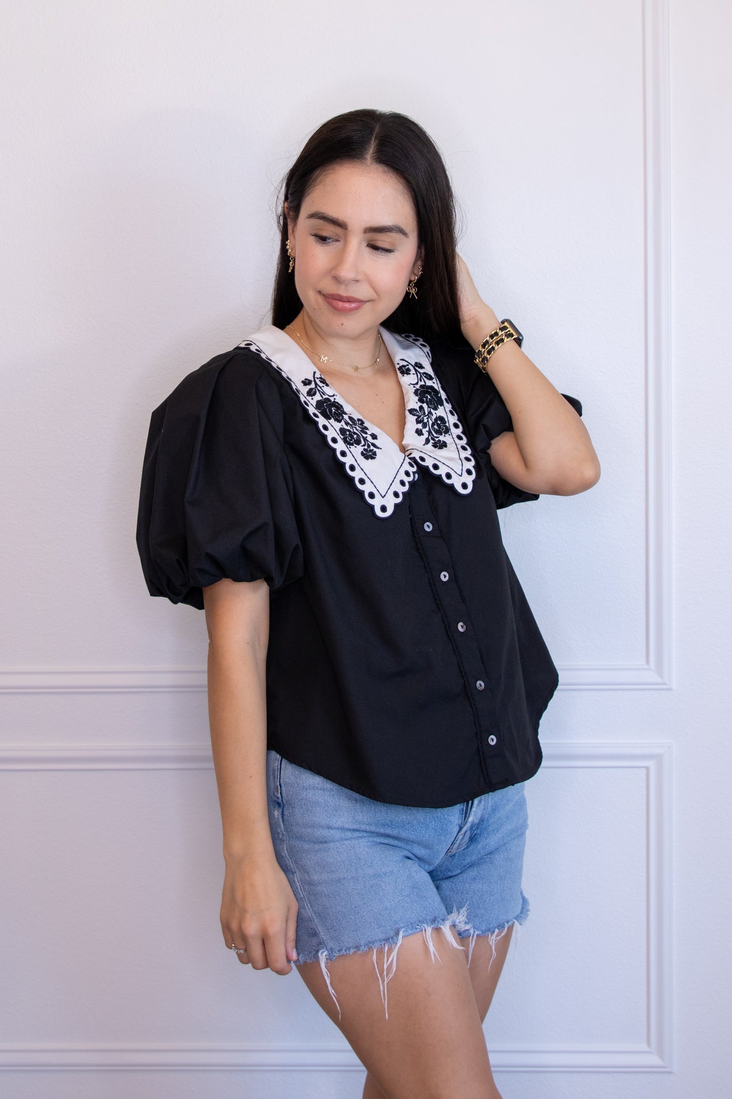 Twilight Blooms Top