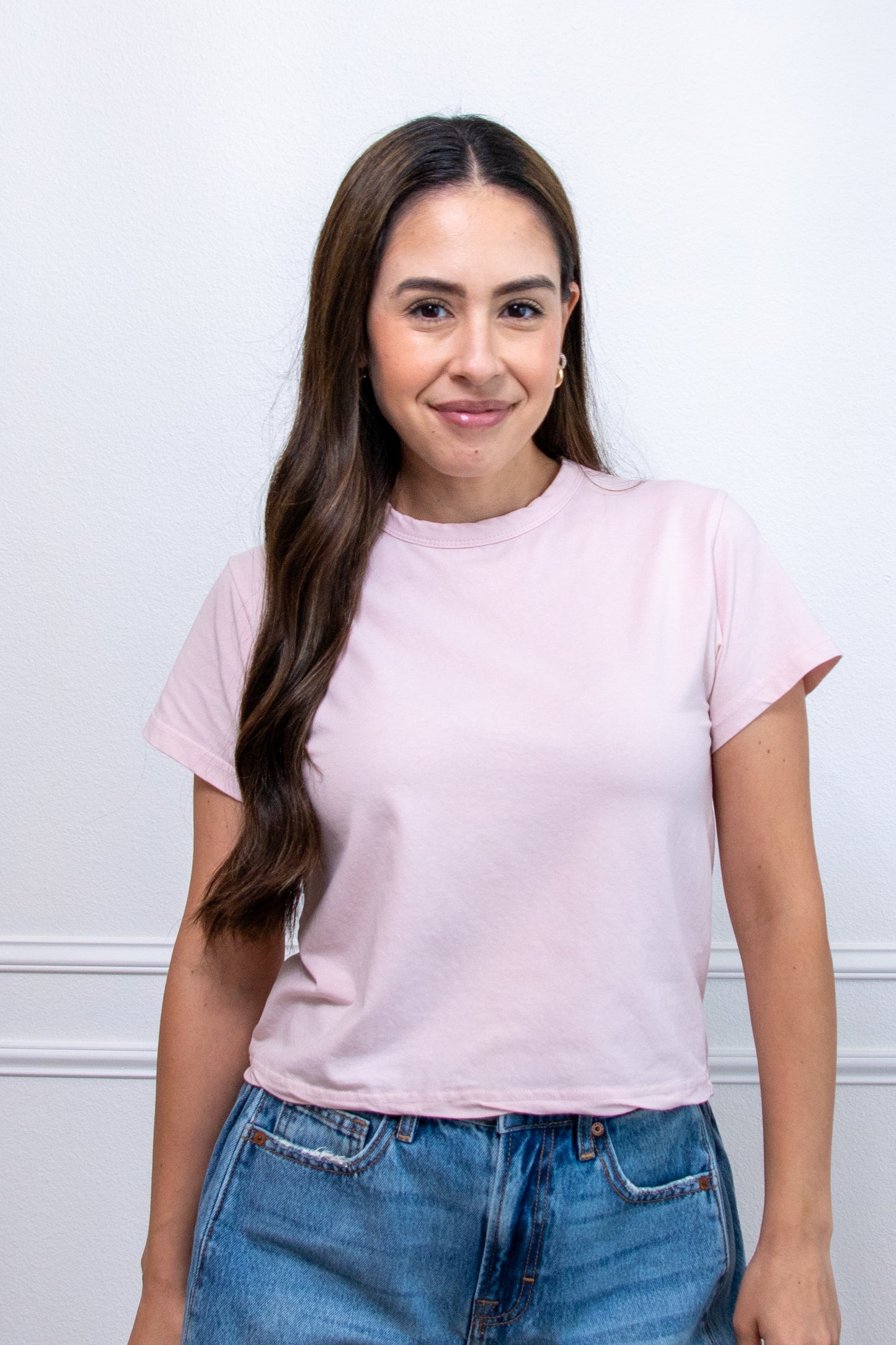 Collette Basic Pink Tee