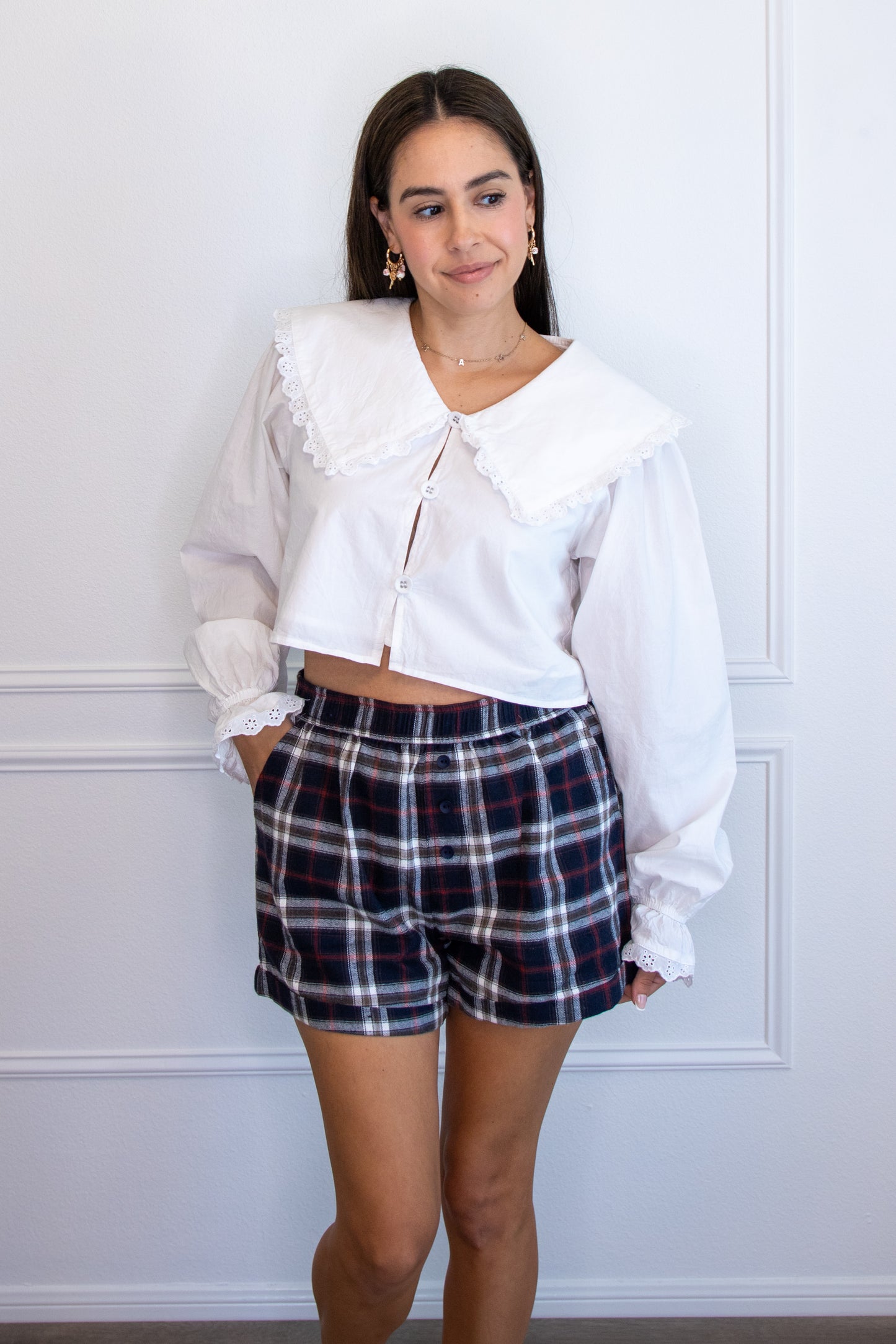Fall Flannel Boxer Shorts