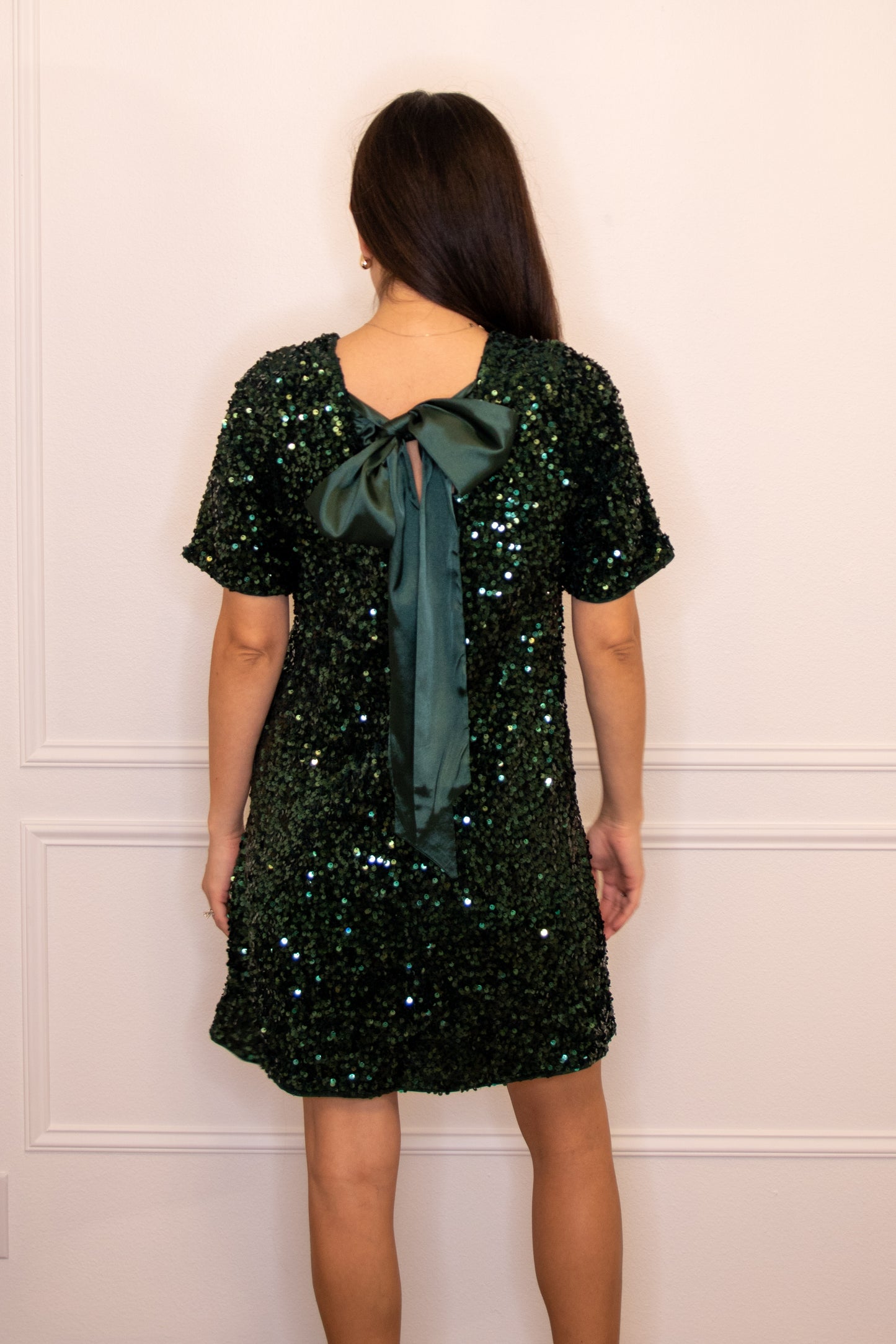 Emerald Sparkle Dress