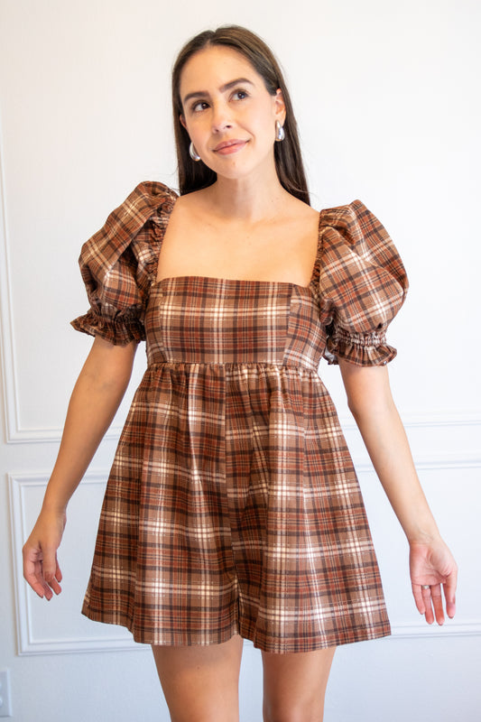 Pumpkin Spice Romper