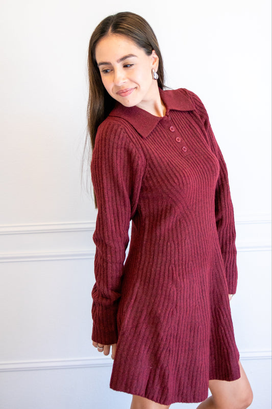 Cabernet Sweater Dress