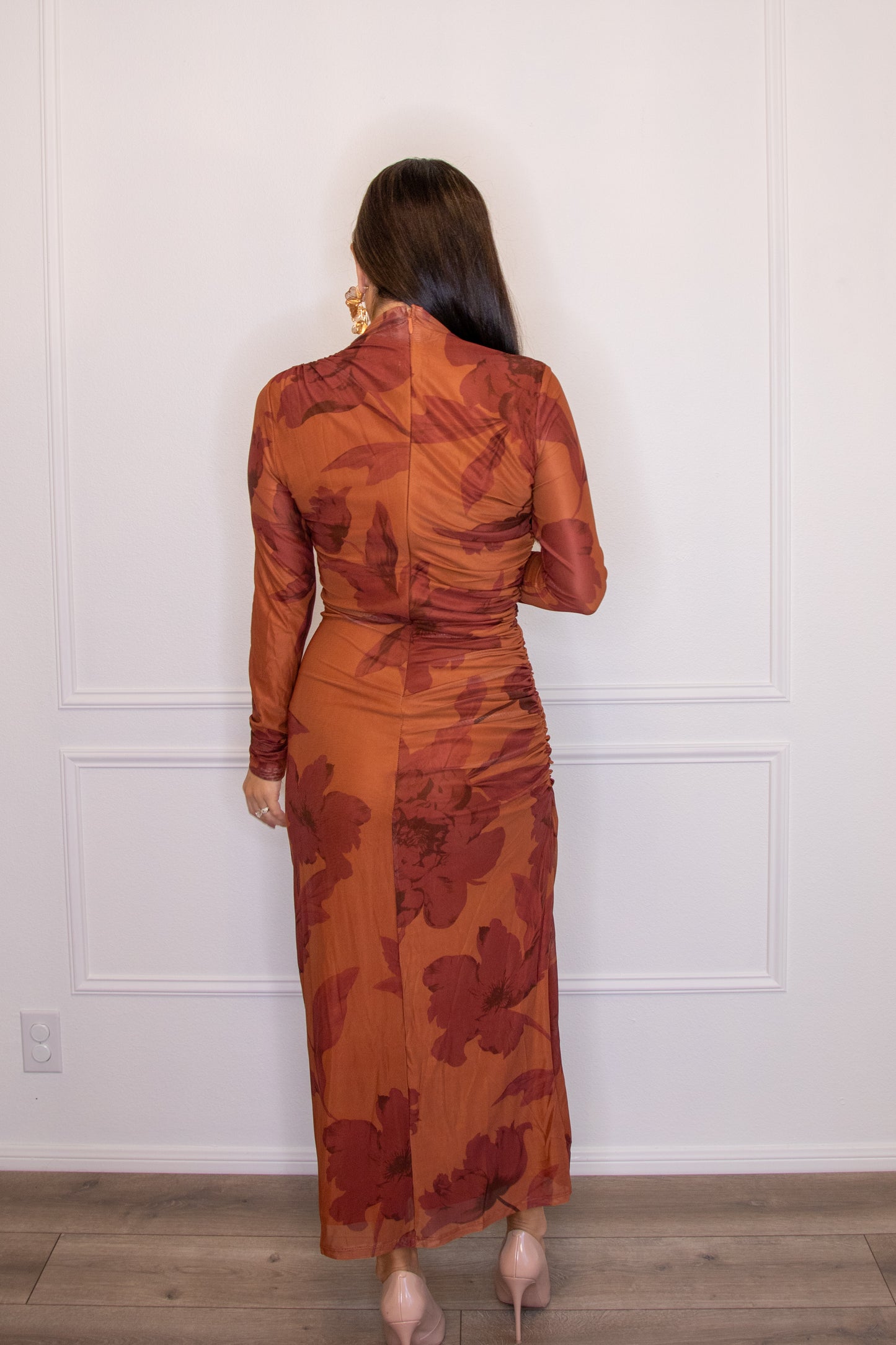 Brownstone Blooms Dress