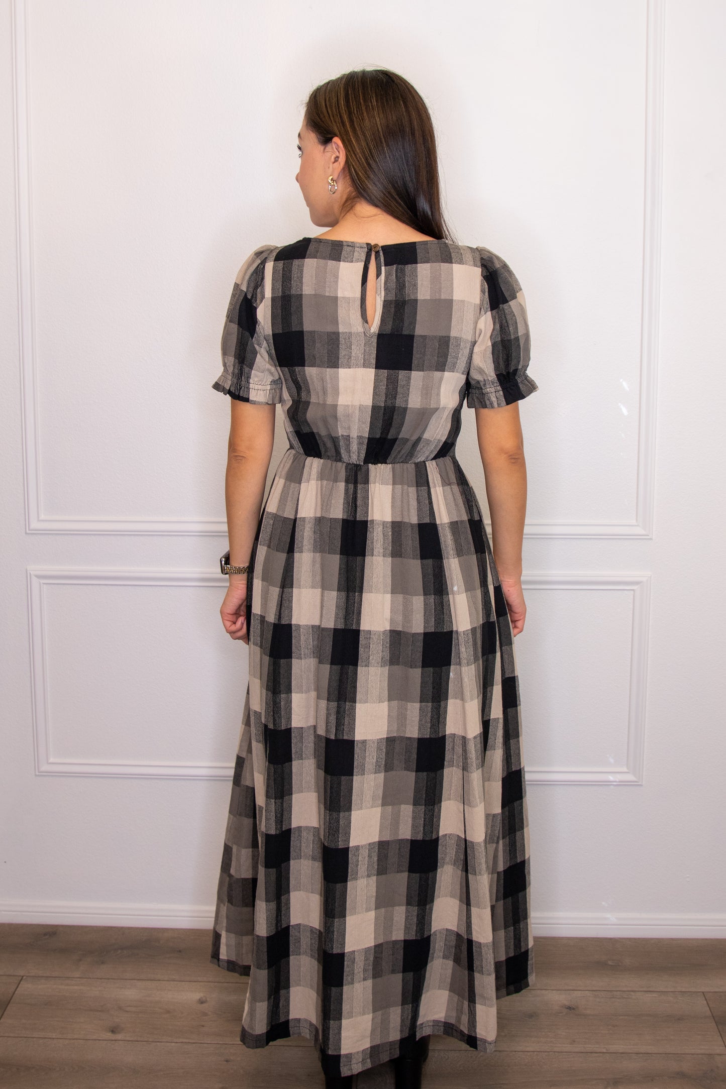 Checkered Charm Dress