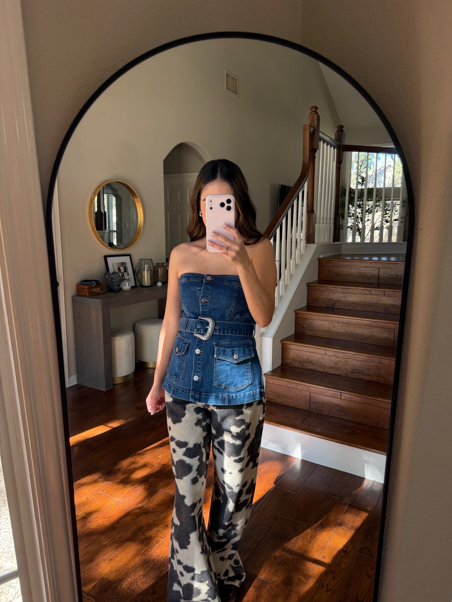 Buckle Bustier top