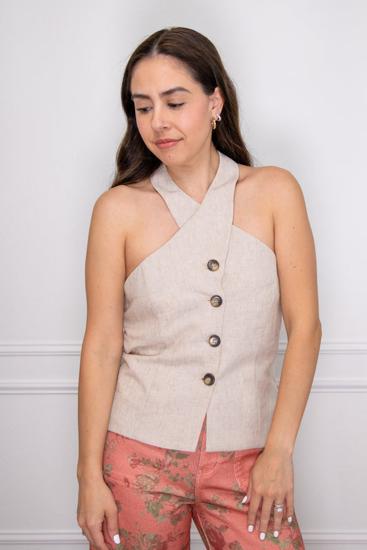 Sunlit Halter Top