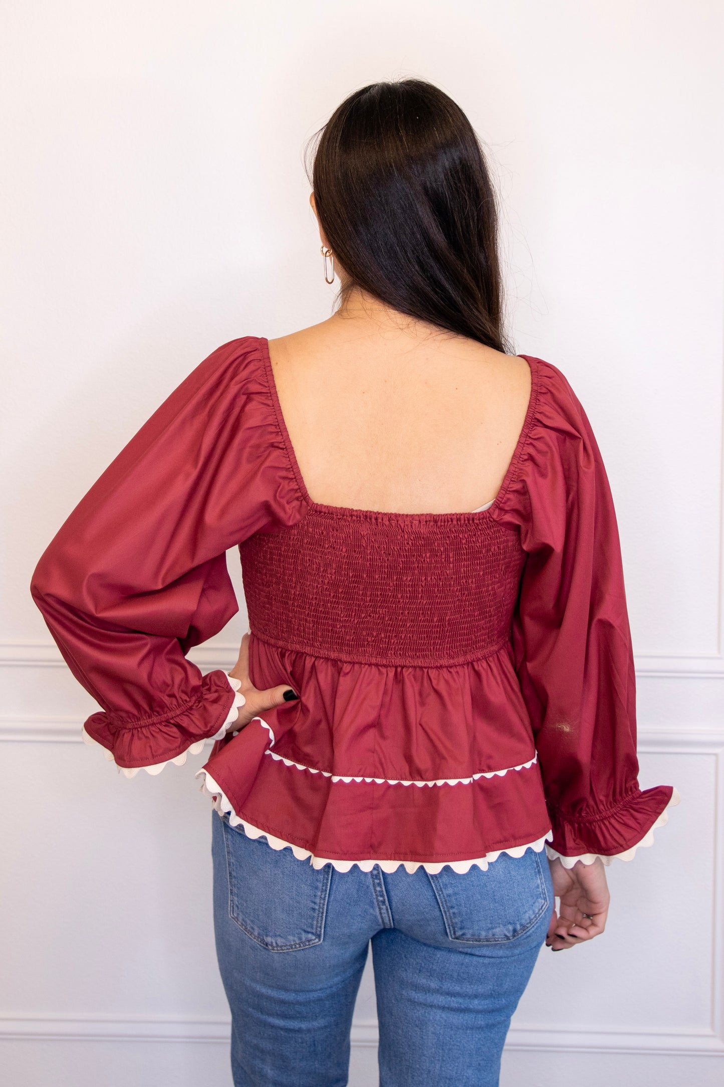 Burgundy Bliss Top