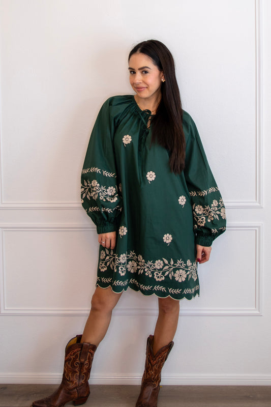 Wild West Wildflower dress