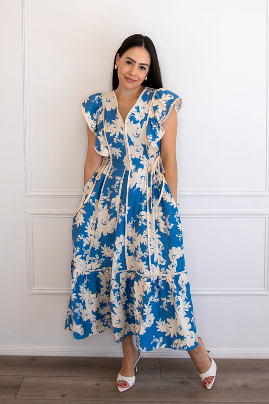 Ocean Flower Dress