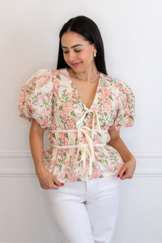 Iris Blossom Top