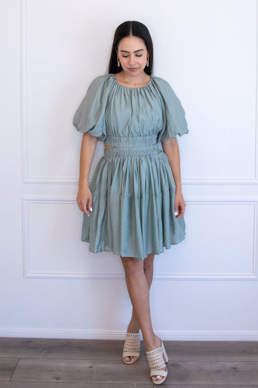 Serene Seafoam dress