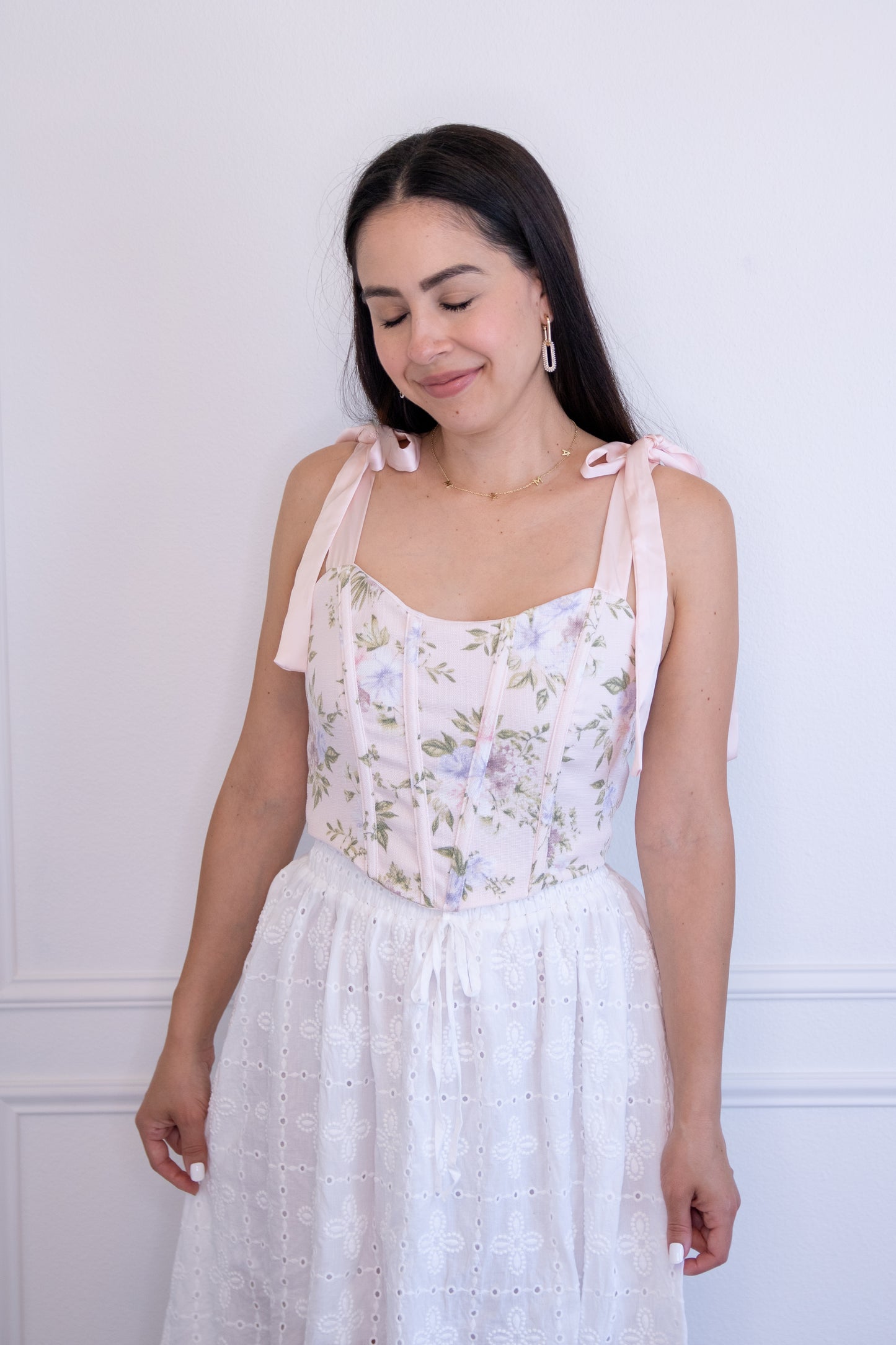 Corset Bouquet Top