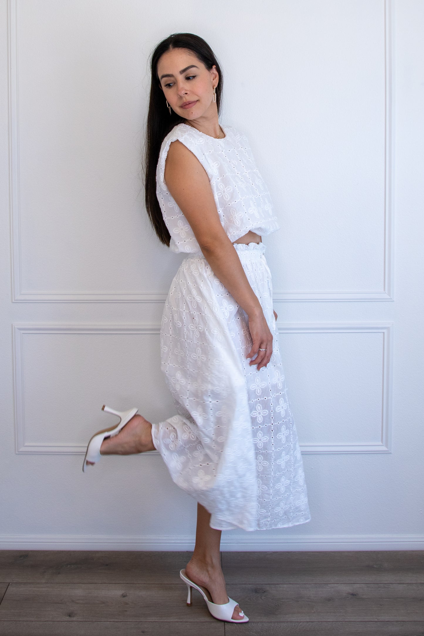 Enchanting Eyelet Top