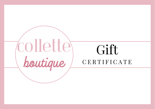 Collette Boutique gift card